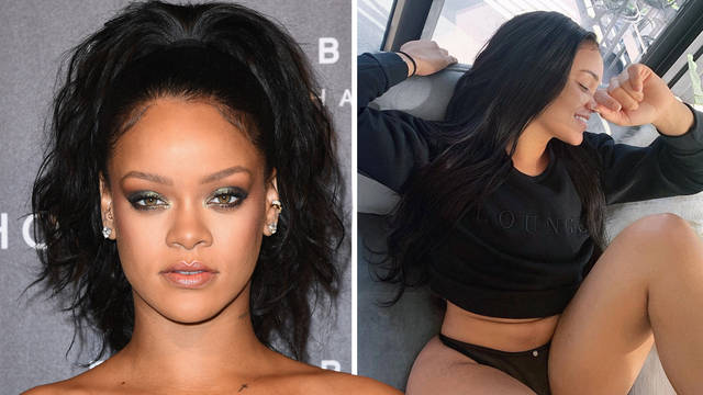 Rihanna's fans were confused after her 'look-a-like' started trending on Twitter.
