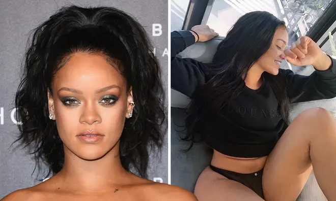 Rihanna's fans were confused after her 'look-a-like' started trending on Twitter.