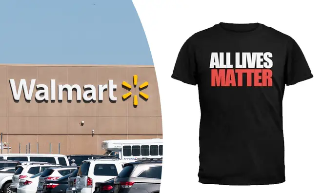 Walmart facing backlash for selling 'All Lives Matter' t-shirts