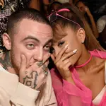 Mac Miller and Ariana Grande sit in the audience at the 2016 MTV Video Music Awards at Madison Square Garden on August 28, 2016 in New York City.