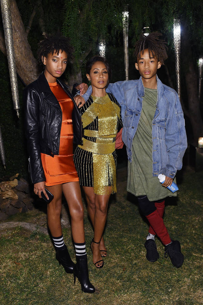 Jaden Smith (right) and his mother Jada Pinkett-Smith (middle) condemned YouTuber Shane Dawson for his disturbing video of Willow Smith (left).