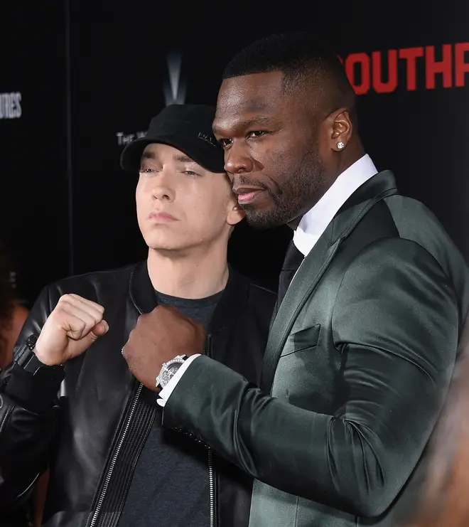 Eminem and 50 Cent have have remained close friends throughout the years (pictured here in 2015).