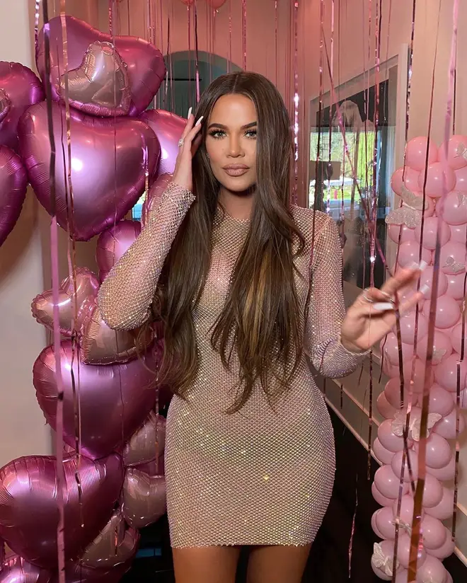 Khloe celebrated her 36th birthday at the weekend with friends and family, including Tristan.