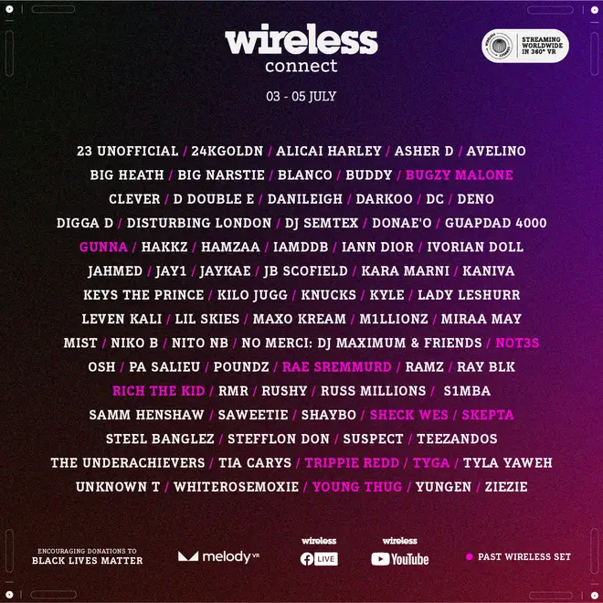 Wireless Connect 2020 line up
