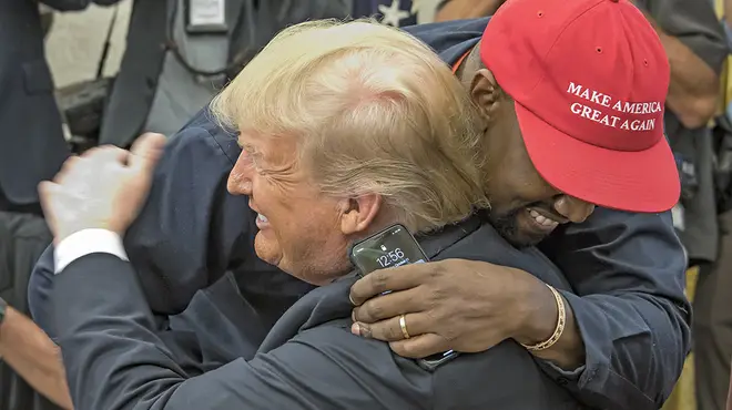 Kanye West and Donald Trump have worked together a number of times
