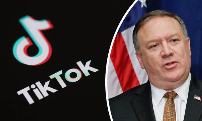 Mike Pompeo addressed a potential TikTok ban in America