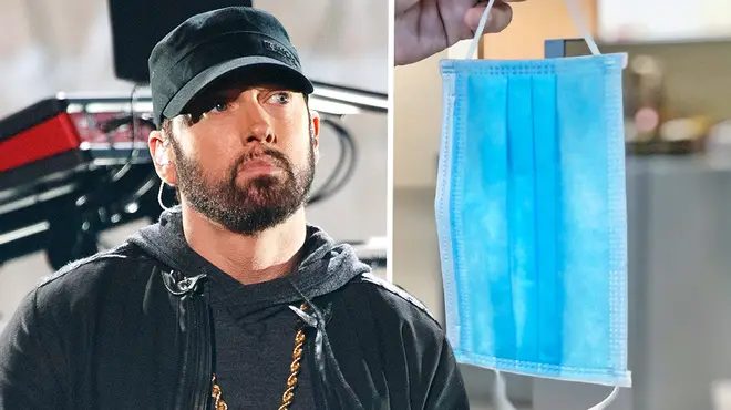 Eminem has slammed people refusing to wear masks with new song lyrics