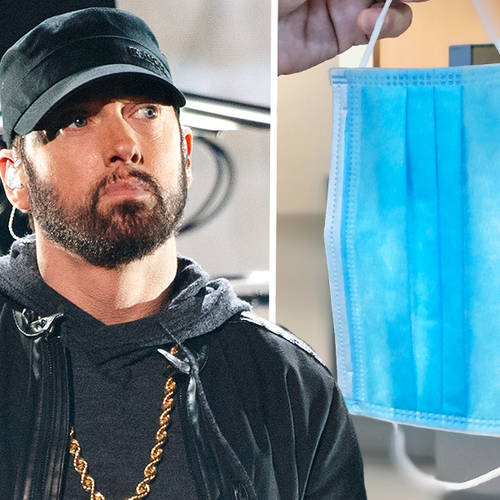 Eminem has slammed people refusing to wear masks with new song lyrics