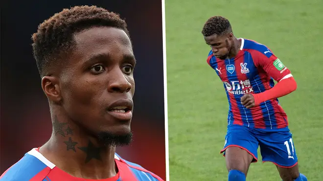 Crystal Palace footballer Wilfried Zaha exposes racist messages from Instagram user