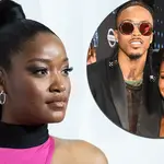 Keke Palmer responds after August Alsina claims he "curved" her