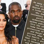 Kim Kardashian breaks silence following Kanye West 'divorce' claims