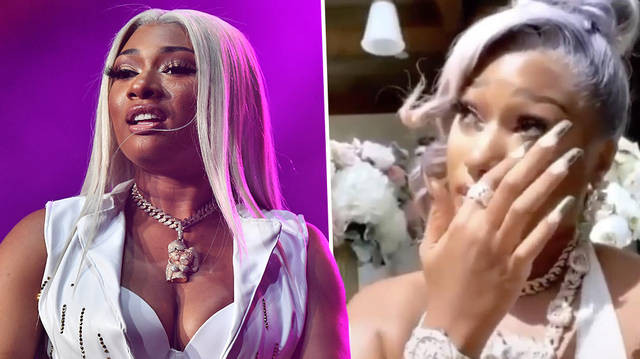 Megan Thee Stallion opens up about shooting in tearful IG Live