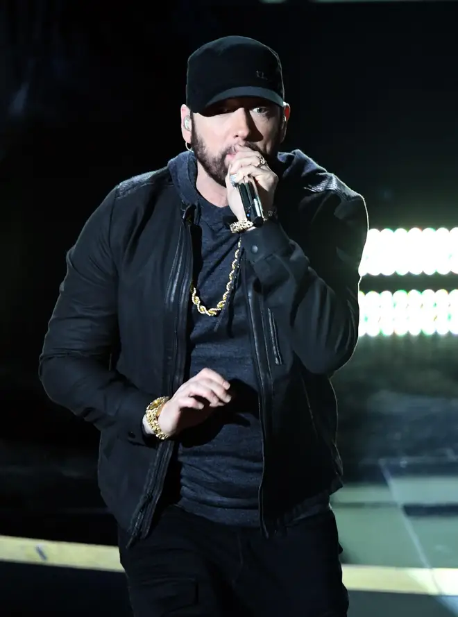 Snoop Dogg admitted that Eminem (pictured) wasn't on his top ten rappers list.