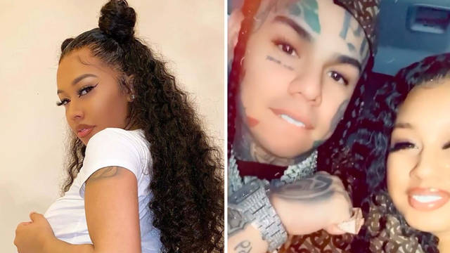 Tekashi 6ix9ine's girlfriend Jade says she's 'pregnant'.