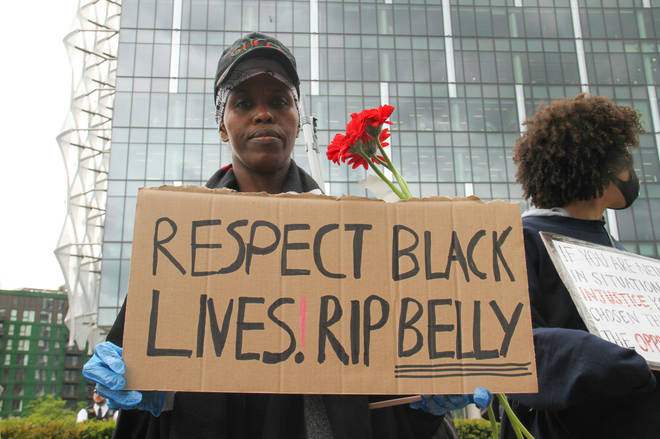 Black Lives Matter protesters have campaigned for justice for Belly Mujinga