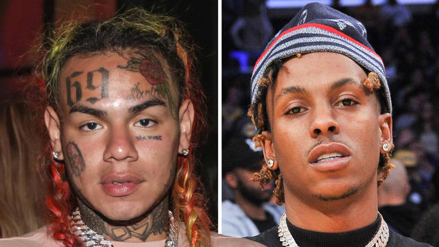 Tekashi 6ix9ine calls Rich The Kid a "snitch" in alleged police photo