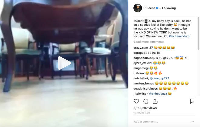 50 Cent responds to Tekashi 6ix9ine's 'In Da Club' video