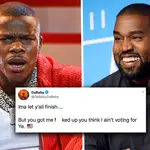 DaBaby dragged by fans after admitting he’s voting Kanye West for President