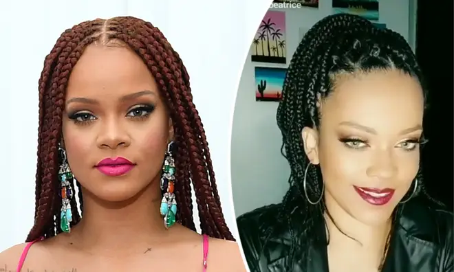 Rihanna hilarious asks look-a-like where her new album is