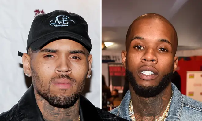 Chris Brown claps back at being dragged into Tory Lanez shooting incident