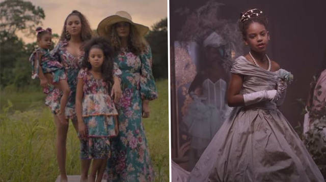 Beyoncé’s daughters Blue Ivy, 8, and Rumi, 3 star in new ‘Brown Skin Girl’ video