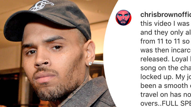 Chris Brown reflects on being locked up in a rehab facility