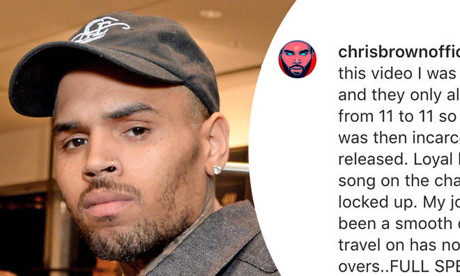 Chris Brown reflects on being locked up in a rehab facility