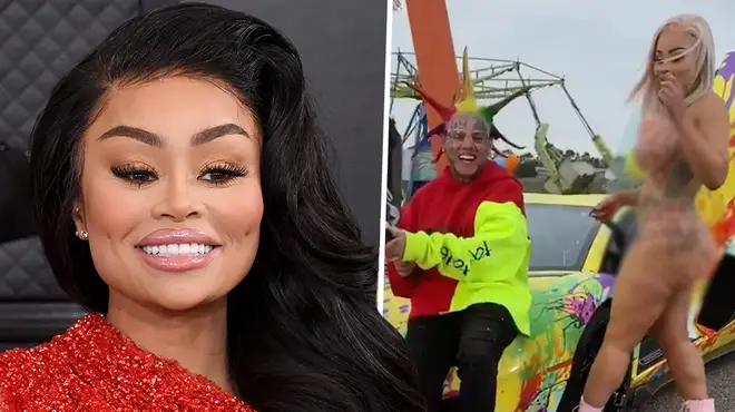 Blac Chyna strips down for Tekashi 6ix9ine's NSFW music video