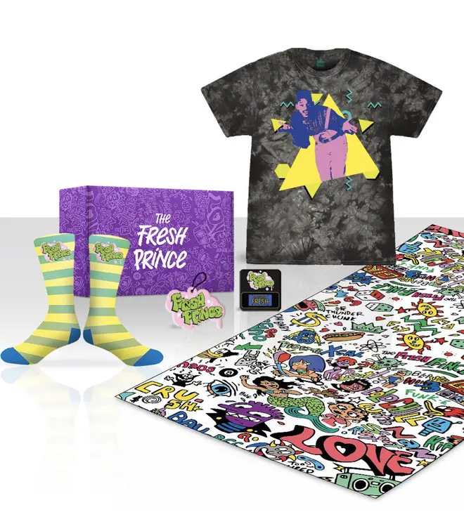 The Fresh Prince clothing line offers a variety of items