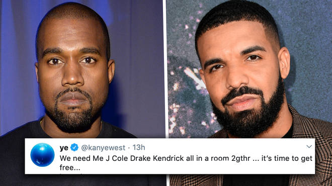 Kanye West Requests To Meet With Drake J Cole Kendrick Lamar Capital Xtra