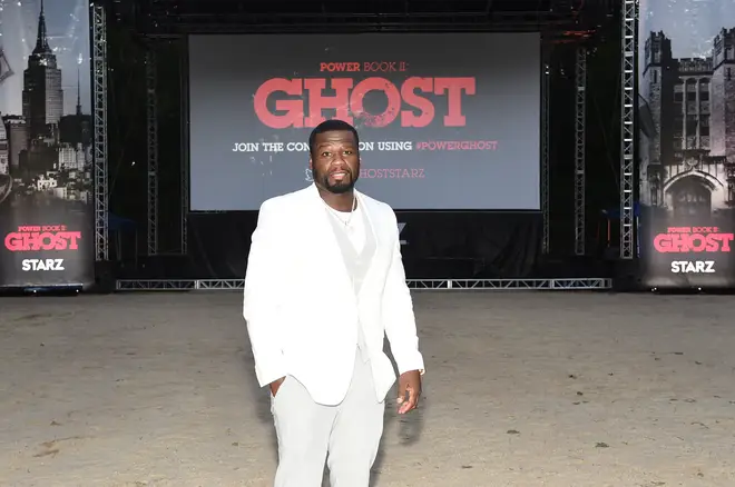 50 Cent attends the Hamptons premiere of "POWER BOOK II: GHOST" on Sept 5.