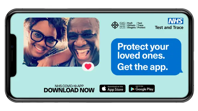 Use the NHS COVID-19 app to keep each other safe and protect the ones you love.