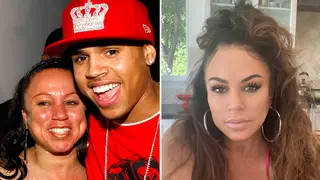 Chris Brown's mother shocks fans with stunning selfie.