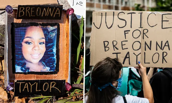 Breonna Taylor police officers not charged over her death, grand jury rules