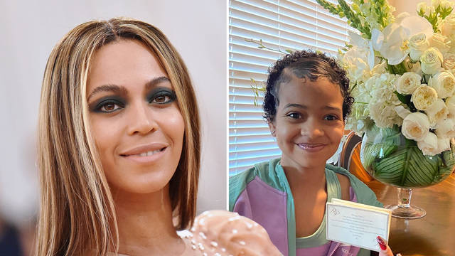 Beyoncé sends flowers with sweet message to fan with brain cancer.