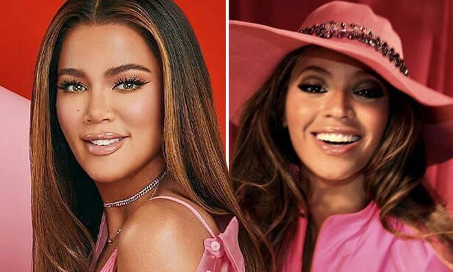 Khloe Kardashian accused of copying Beyoncé with her 'new face'.