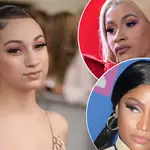 Bhad Bhabie - a.k.a. the 'Cash Me Outside' girl - has responded to Nicki Minaj and Cardi B's ongoing beef.