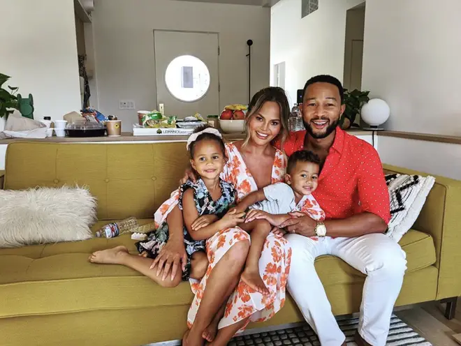 Chrissy and John share two children: Luna, 4, and Miles, 2.