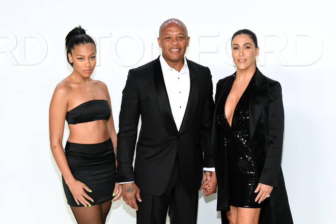 Dr. Dre and Nicole share two children: a son, Truice, and a daughter, Truly (left).