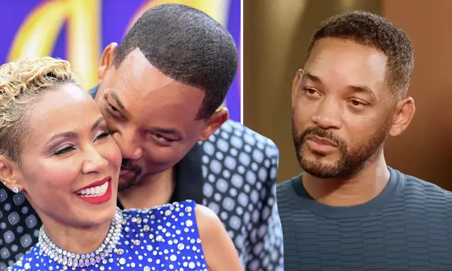 Will Smith and Jada Pinkett-Smith respond to 'entanglement' memes.