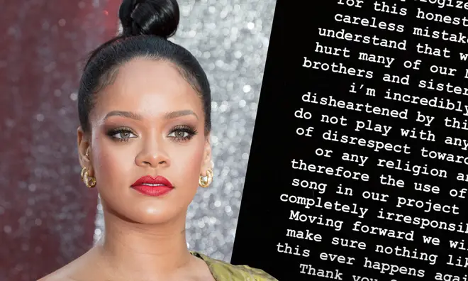Rihanna apologises for using Islamic hadith in Savage X Fenty show