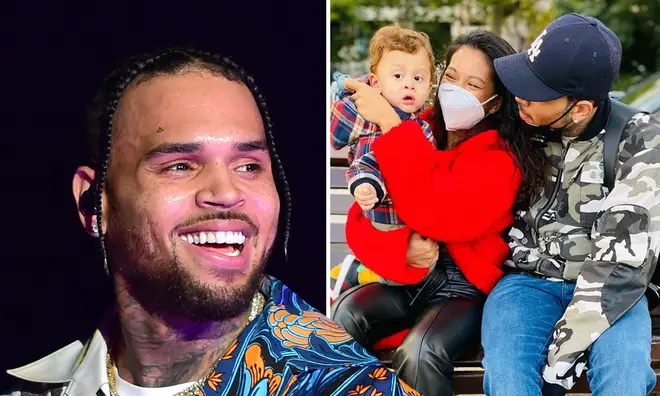 Chris Brown finally reunites with Ammika Harris and son Aeko Catori.