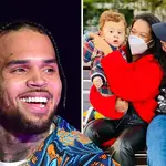 Chris Brown finally reunites with Ammika Harris and son Aeko Catori.