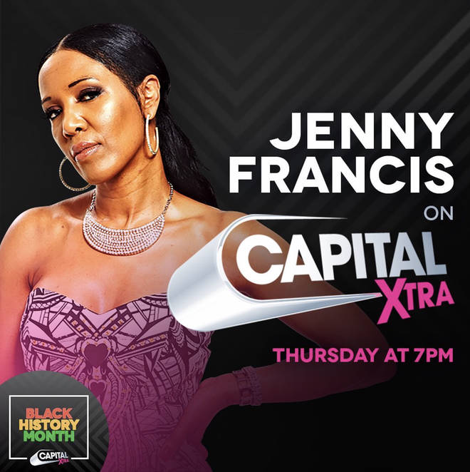Listen again to Jenny Francis on Capital XTRA!