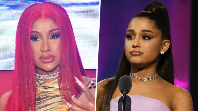 Cardi B throws shade at Ariana Grande during Offset split IG rant