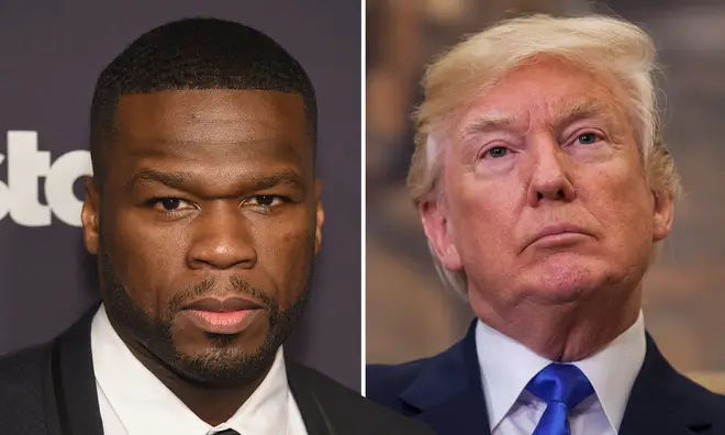 50 Cent retracts Donald Trump support: "I never liked him"