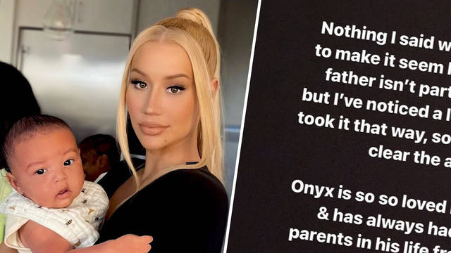 Iggy Azalea clarifies cryptic comments on Playboi Carti split.