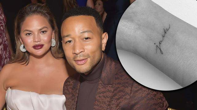 John Legend & Chrissy Teigen get matching 'Jack' tattoo to honour late son