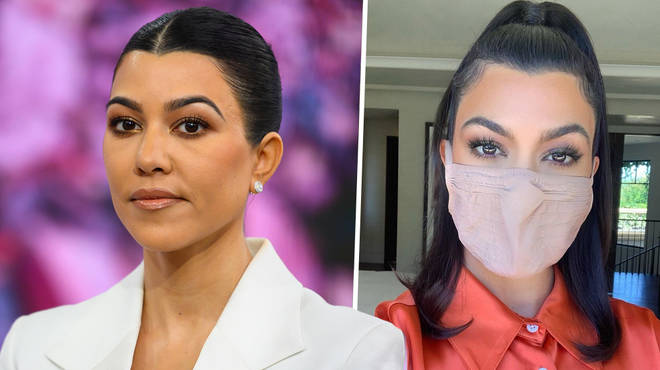 Kourtney Kardashian slammed over claim that face masks cause cancer