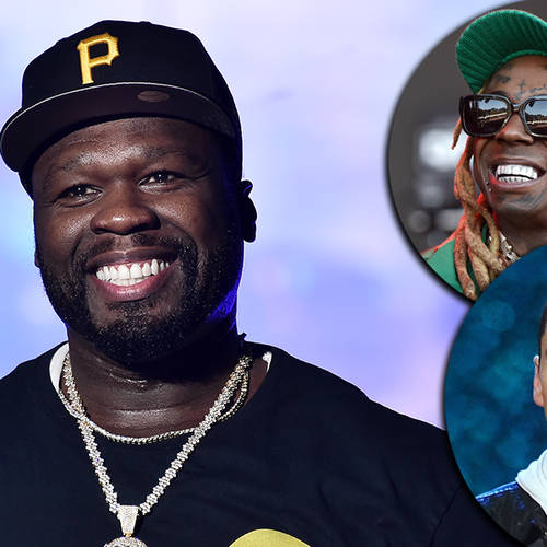 50 Cent roasts Lil Wayne & Eminem with hilarious election meme